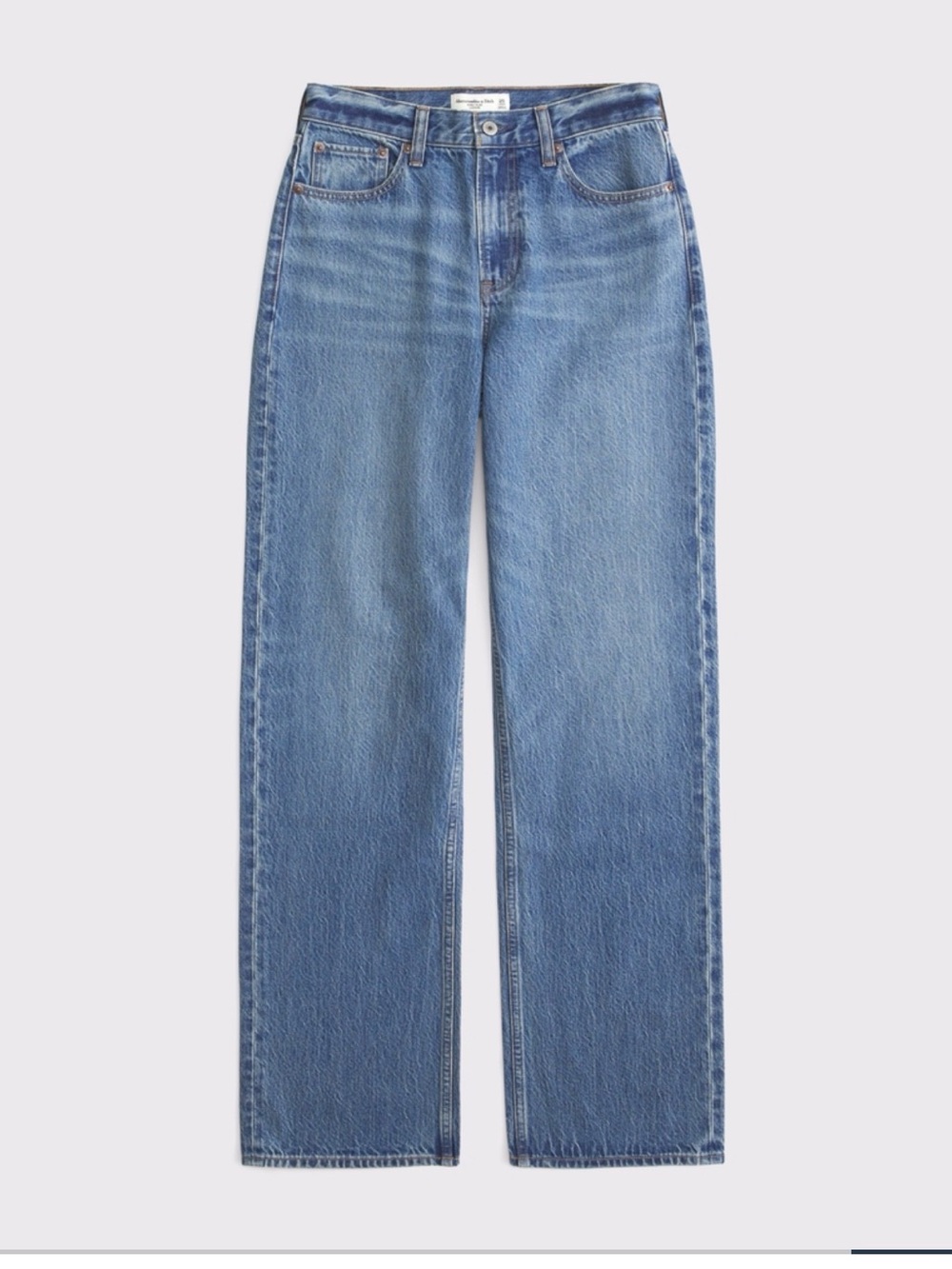 Abercrombie & Fitch The Loose Jeans Curve Love